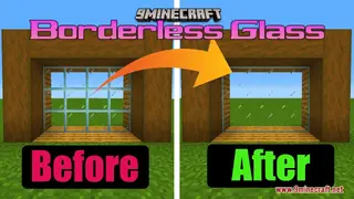Borderless Glass Resource Pack (26.2, 1.20.1) – Texture Pack