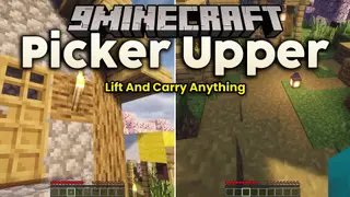 Picker Upper Mod (1.20.1) – Instantly Grab Small Decorations with Bare Hands