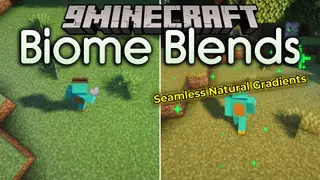 Biome Blends Mod (26.1.2, 1.20.1) – Paint Any Biome Around Your Base in Survival