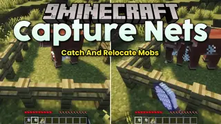 Capture Nets Mod (26.2, 1.21.1) – Build Animal Farms Without the Hassle