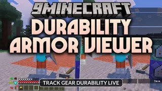 Durability Armor Viewer Addon (1.21, 1.20) – Track Gear Durability Live
