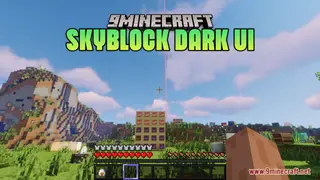 Skyblock Dark UI Resource Pack (26.2, 1.21.11) – Texture Pack