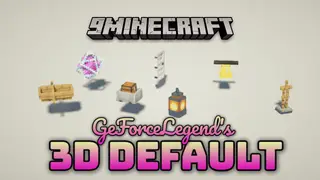 GeForceLegend's 3D Default Resource Pack (26.2, 1.20.1) – Texture Pack