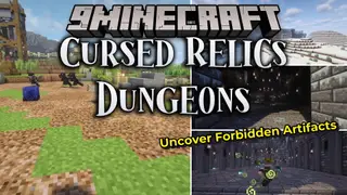 Cursed Relics Dungeons Mod (1.21.8, 1.20.1) – Survive Trapped Dungeons