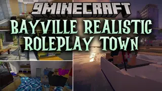 Bayville Realistic Roleplay Town Map (26.2, 1.20.1) – Live Your Second Life