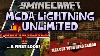 MCDA Lightning Unlimited Data Pack (1.20.1) – Max Out Your Hero Armor