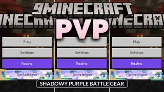 PVP Skin Pack (26.x, 1.21) – Shadowy Purple Battle Gear