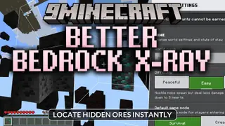 Better Bedrock X-Ray Addon (1.21, 1.20) – Locate Hidden Ores Instantly