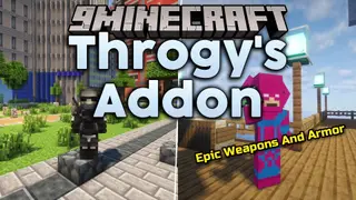 Throgy's Addon Mod (1.20.1) – Wield the Powers of Marvel Heroes and Villains