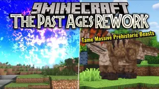 The Past Ages REWORK Mod (1.20.1) – Hunt Giant Dinosaurs and Craft Ancient