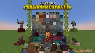 Programmer Art Fix Resource Pack (26.2, 1.20.1) – Texture Pack