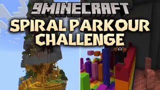 Spiral Parkour Challenge Map (26.2, 1.20.1) – Master the Dizzying Climb