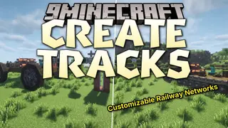 Create Tracks Mod (1.21.1) – Build Heavy Vehicles with Working Tracks