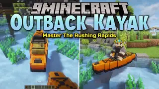 Outback Kayak Mod (1.21.1) – Paddle Through Rapids and Carry Boats Over Land