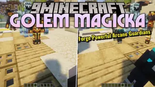 Golem Magicka Mod (1.21.1, 1.20.1) – Build Spellcasting Golems