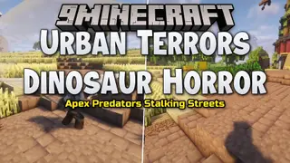 Urban Terrors Dinosaur Horror Mod (1.20.1) – Hide From Terrifying Dinosaur
