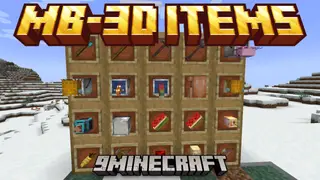 MB-3D Items Resource Pack (26.2, 1.20.1) – Texture Pack