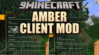 Amber 9minecraft Client Mod (26.2, 1.21.11) – Gain Godlike Survival Powers