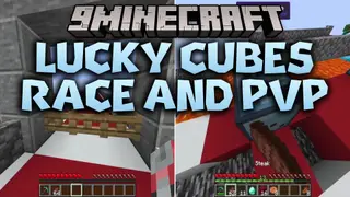 Lucky Cubes Race and PVP Map (26.2, 1.20.1) – Chaotic Race to Final Combat