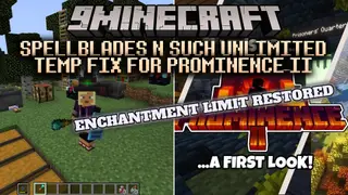 Spellblades N Such Unlimited Temp Fix for Prominence II Data Pack (1.20.1)