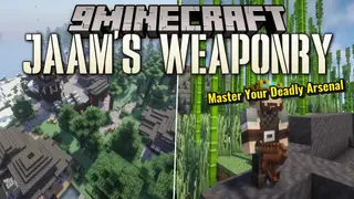 Jaam's Weaponry Mod (1.20.1) – Master New Fighting Styles Against Armed Enemies