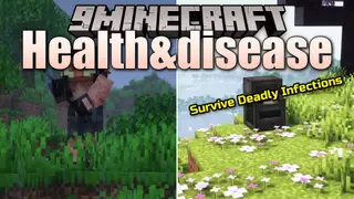 Health&disease Mod (1.20.1) – Manage Your Diet and Fight Off Deadly Diseases