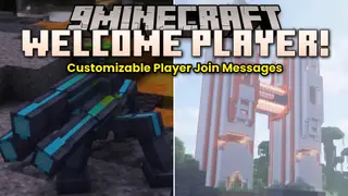 Welcome Player Mod (1.21.1) – Turn Your Survival World Into a Sci-Fi Game Show