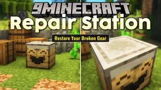 Repair Station Mod (1.21.1, 1.20.1) – Keep Your Best Gear Alive Without Mending