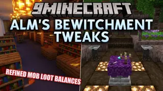 Alm's Bewitchment Tweaks Data Pack (1.20.1) – Hunt Hellhounds and Mine Less