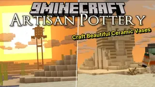 Artisan Pottery Mod (1.21.1) – Shape Custom Clay Pots and Unearth Desert Ruins