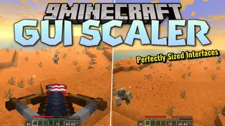 GUI Scaler Mod (26.2, 1.20.1) – Never Adjust Your Menu Size Between Screens