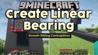 Create Linear Bearing Mod (1.21.1) – Build Working Cranes and Physical Elevators