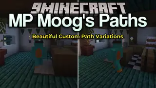 MP Moog's Paths Mod (26.2, 1.20.1) – Follow Scenic Roads and Trails