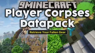 Player Corpses Datapack Mod (26.2, 1.21.11) – Loot Your Own Corpse After Every