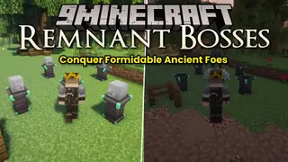 Remnant Bosses Mod (1.21.8, 1.20.1) – Fight a Brutal Skeletal Ninja