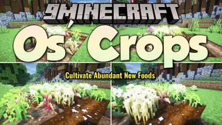 Os' Crops Resource Pack (1.21.11, 1.20.1) – Organic Farms with Natural Crop