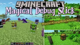 Magical Debug Stick Resource Pack (26.1.2, 1.20.1) – Glowing Fantasy Wand