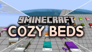Cozy Beds Resource Pack (1.21.11) – Cozy Visual Blankets for a Warmer Night