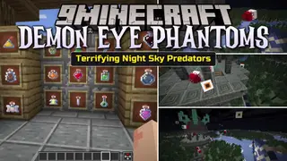 Demon Eye Phantoms Resource Pack (1.21.11, 1.20.1) – Terraria Demon Eyes Haunt