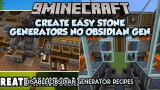 Create Easy Stone Generators No Obsidian Gen Data Pack (1.21.1)