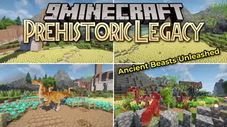Prehistoric Legacy Mod (1.20.1) – Revive and Raise Giant Prehistoric Beasts