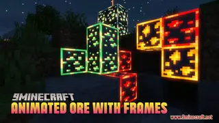 Animated Ore With Frames Resource Pack (26.2, 1.20.1) – Texture Pack