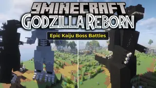 Godzilla Reborn Mod (1.21.8, 1.20.1) – Battle Giant Kaiju That Destroy