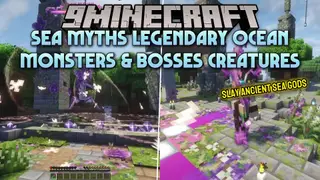 Sea Myths Legendary Ocean Monsters & Bosses Creatures Mod (26.2, 1.20.1)