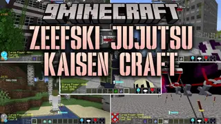 Zeefski Jujutsu Kaisen Craft Modpack (26.2, 1.20.1) – Become The Ultimate Jujutsu Sorcerer