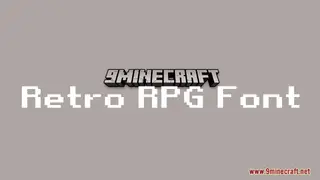 Retro RPG Font Resource Pack (26.2, 1.20.1) – Texture Pack