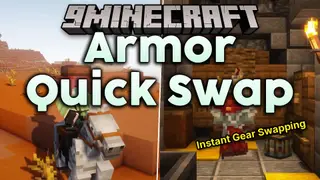 Armor Quick Swap Mod (26.2, 1.20.1) – Instantly Swap Your Mining Gear
