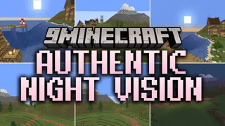 Authentic Night Vision Shaders (26.2, 1.20.1) – Green Action Camera Effect