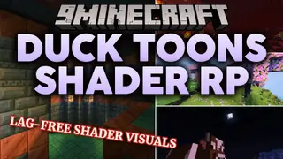 Duck Toons Shader RP Resource Pack (26.1.2, 1.21.11) – Vibrant Cartoon Vibes