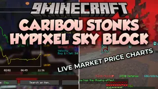 Caribou Stonks Hypixel Sky Block Mod (26.2, 1.21.11) – Master the Hypixel